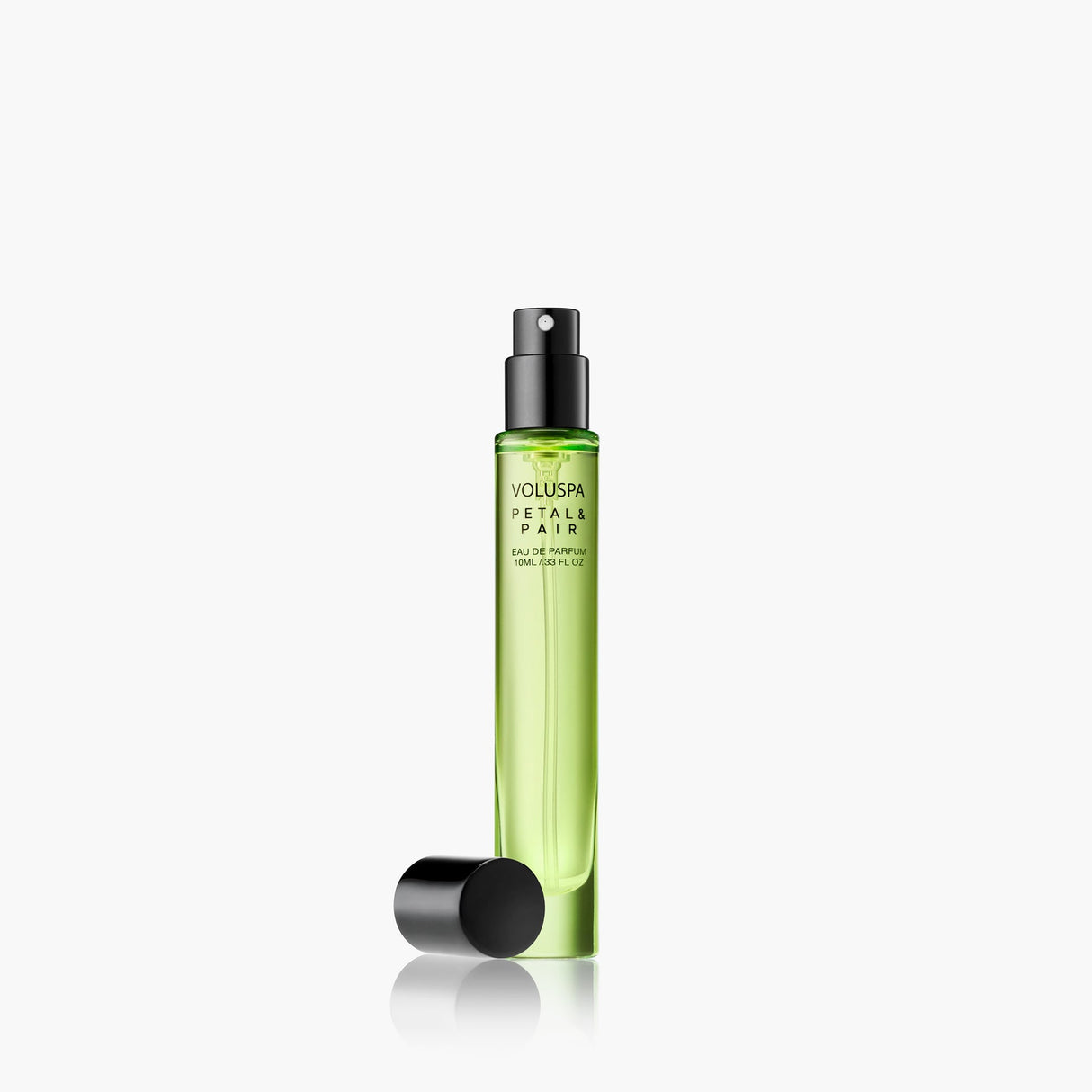 Voluspa Petal & Pair 10 mL travel perfume bottle detail