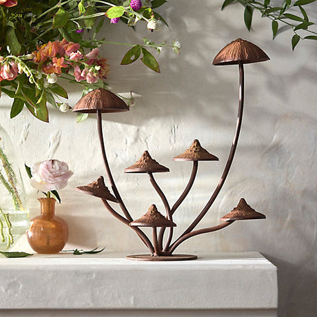 mushroom tabletop decor