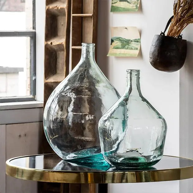 vintage bottles and bowls