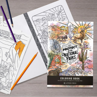 Protect Our National Parks Coloring Book