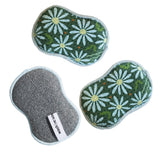 Re:Usable Blue Daisy Sponge (Set of 3)