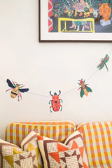 Hand-Sewn Insects Paper Garland | East End Press