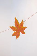 Autumn Leaves Sewn Paper Garland | East End Press