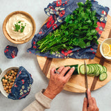 Bee’s Wrap Botanical Blue Bread Wrap
