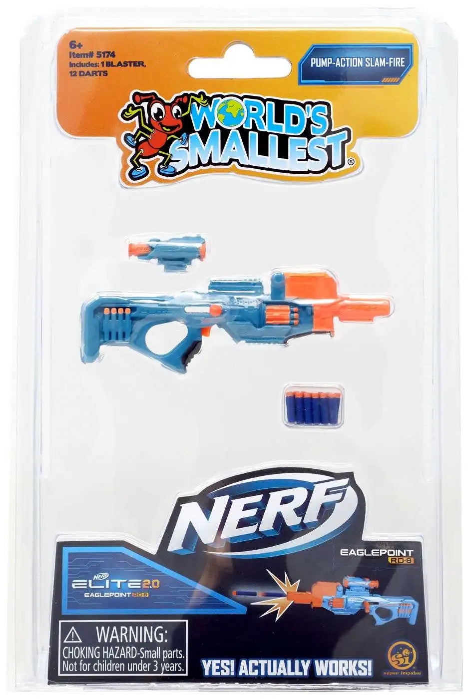 World's Smallest Nerf® Blaster