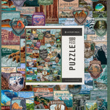 Protect Our National Parks Collection Collage Jigsaw Puzzle