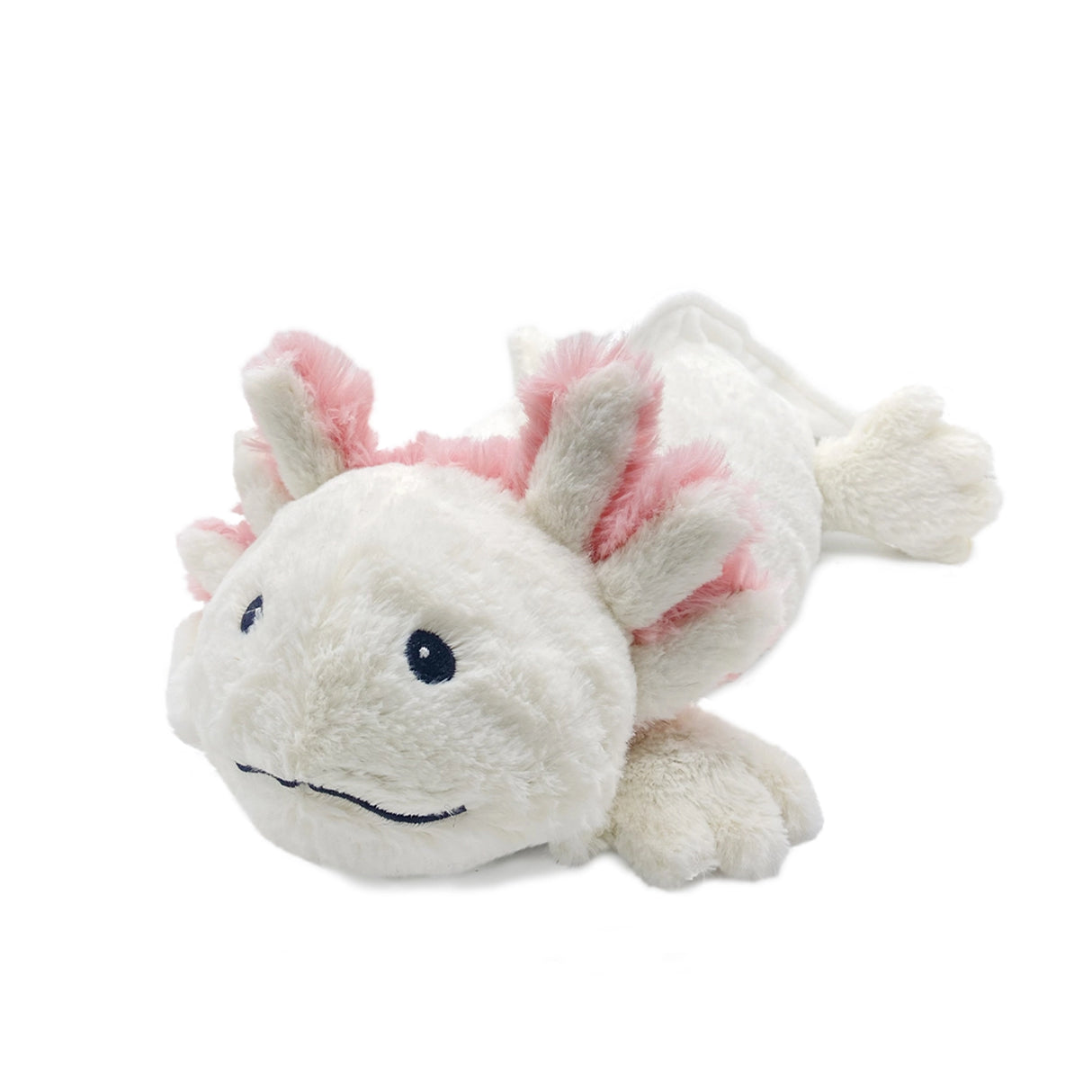 White Axolotl Warmies Plush Animal