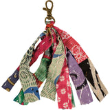 Kantha Strips Keychain