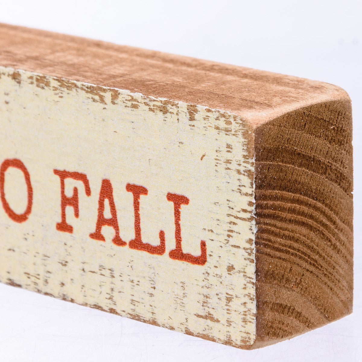 Hello Fall Wood Block Sign