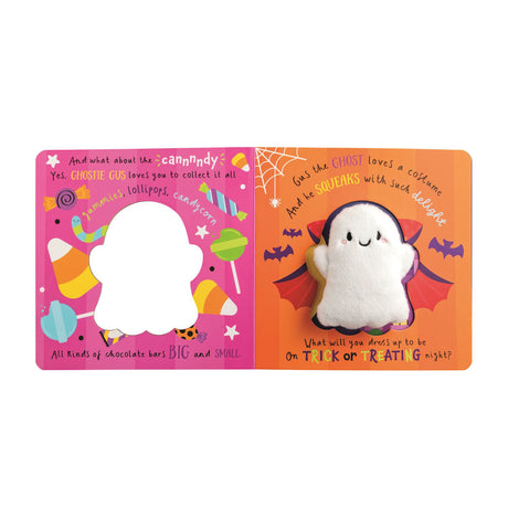 Ghost Halloween Plush Rhyming Book