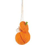 Pumpkin Mouse Felt Critter