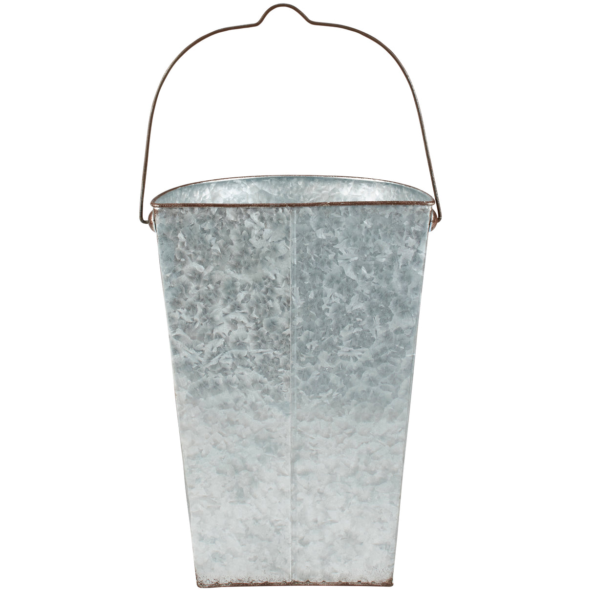 Warm Winter Wishes Galvanized Wall Bucket