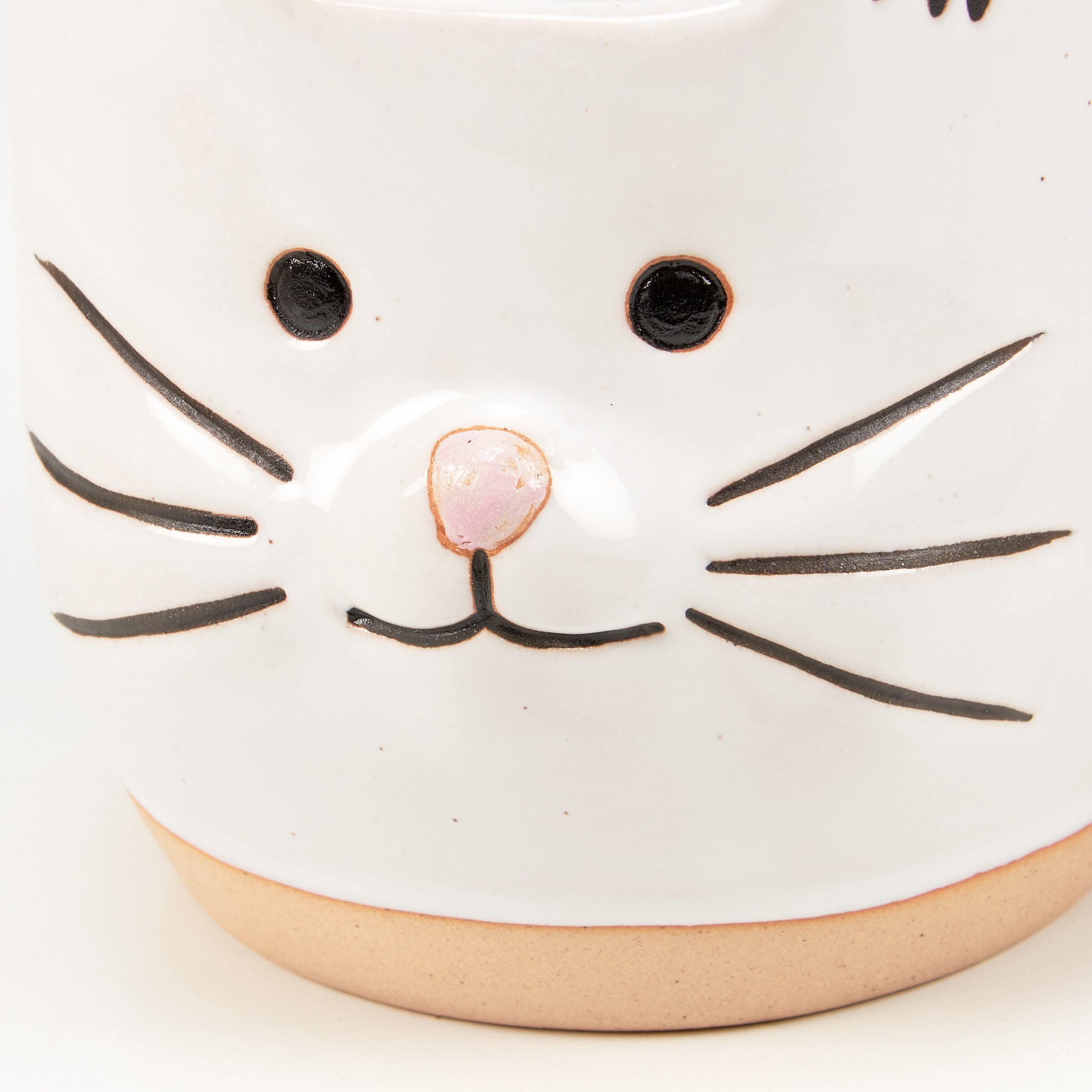 Cat Face Ceramic Mug - Thumbnail 4