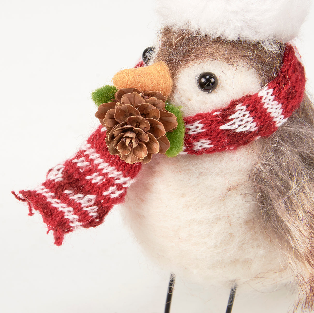 felt chickadee bird