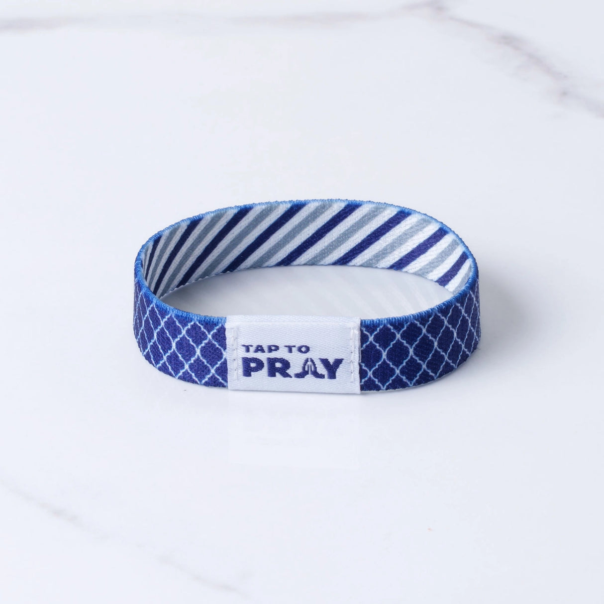 Graphite & Ink Tap to Pray Wristband