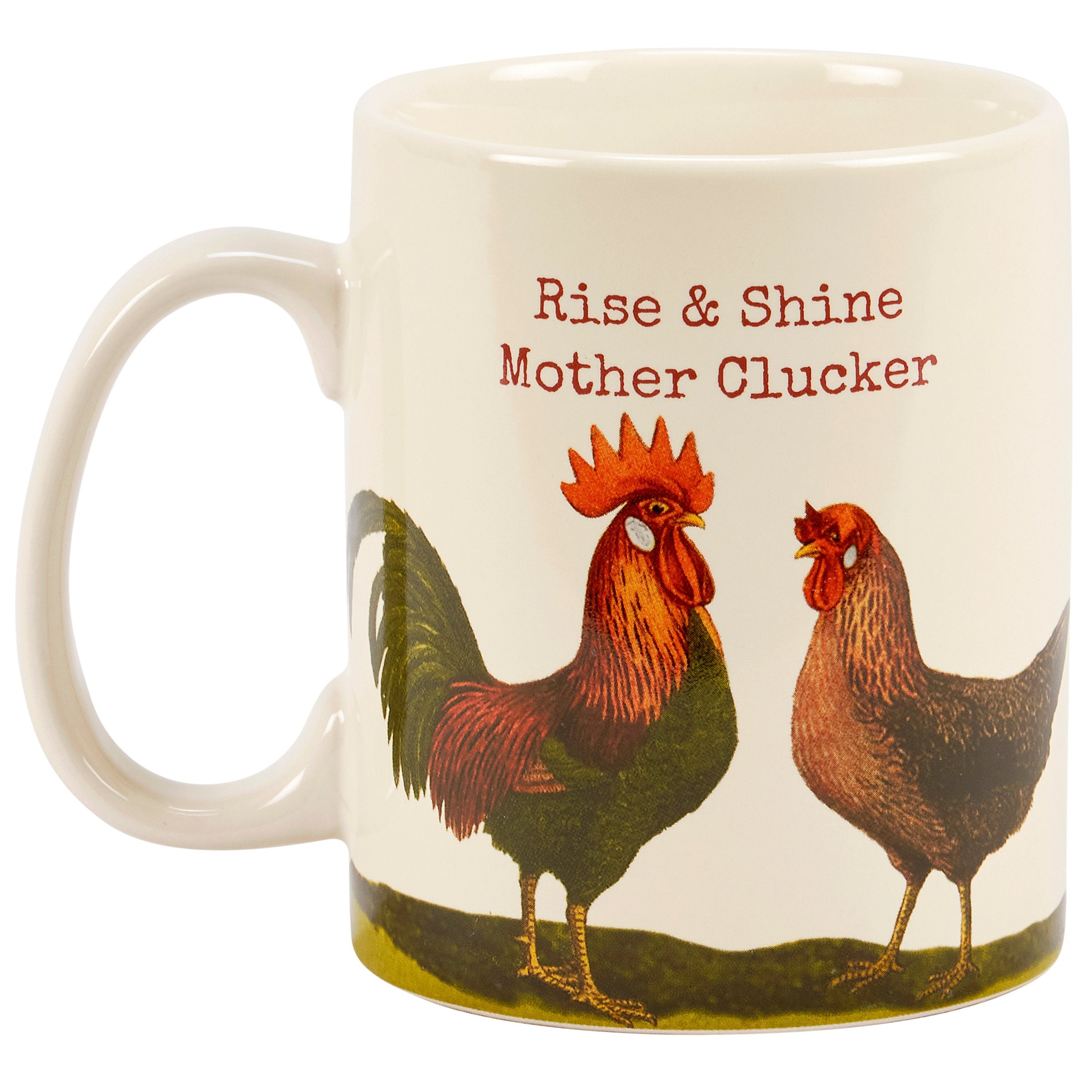 Rise & Shine Mother Clucker Ceramic Mug - Thumbnail 3