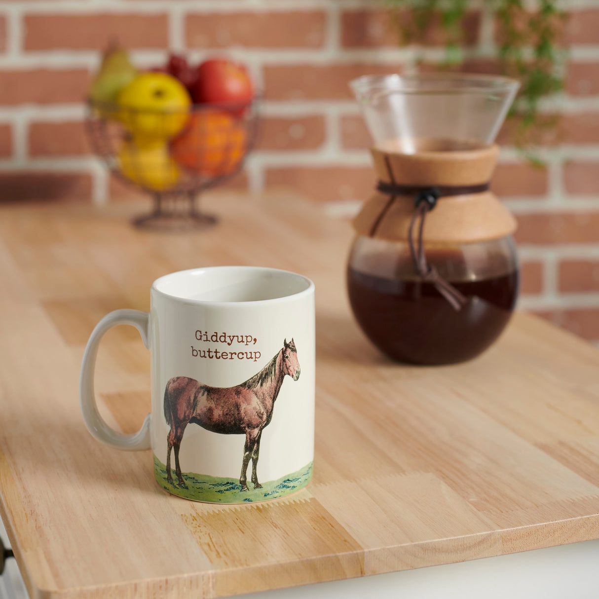 Giddyup Buttercup Horse Ceramic Mug | 20 oz
