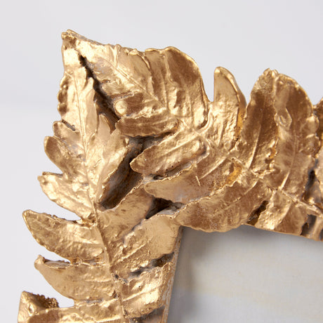 Gold Leaf Resin Photo Frame