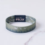 Waterfowl Camo Tap to Pray Wristband