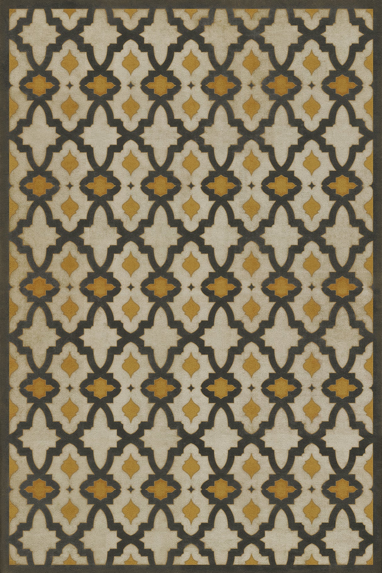 20'' x 30'' Vinyl Floorcloth (Pattern 31 - Rajha)