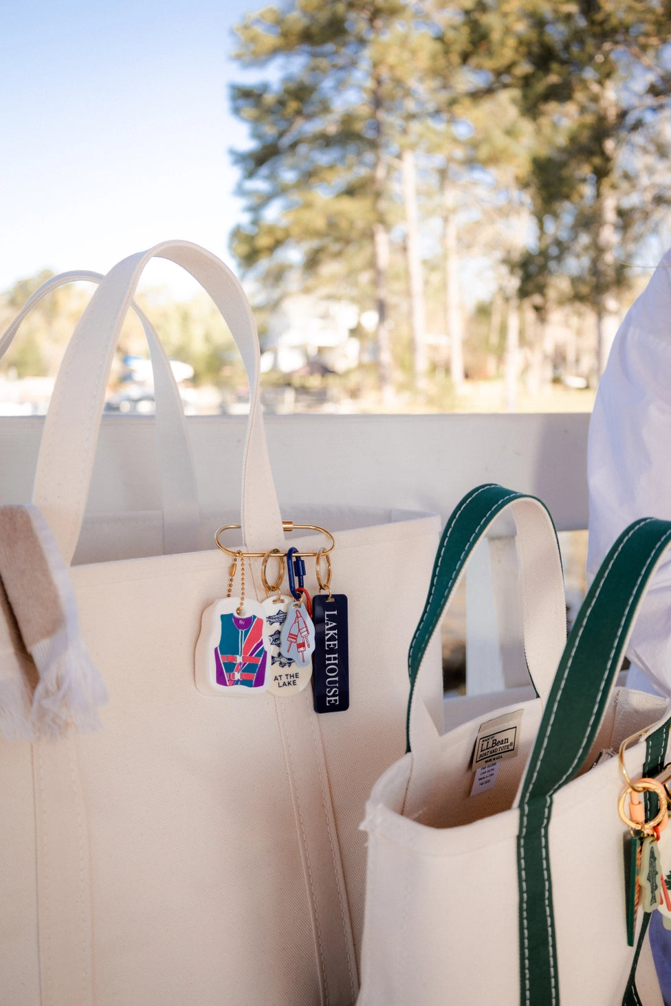 Nautical & Lake Floating Boat Keychain