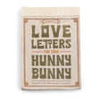 150 Love Letters for Your Hunny Bunny book featuring perforated pages with heartfelt messages by Sugarboo