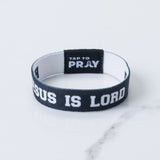 Jesus Is Lord Tap to Pray Wristband