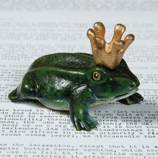 Cast Iron Prince Charming Frog Bottle Opener