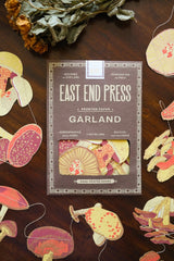 Hand-Sewn Mushroom Paper Garland | East End Press
