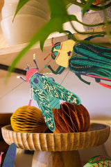 Hand-Sewn Insects Paper Garland | East End Press