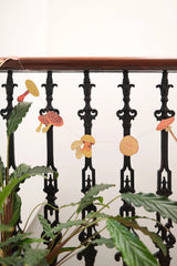 Hand-Sewn Mushroom Paper Garland | East End Press