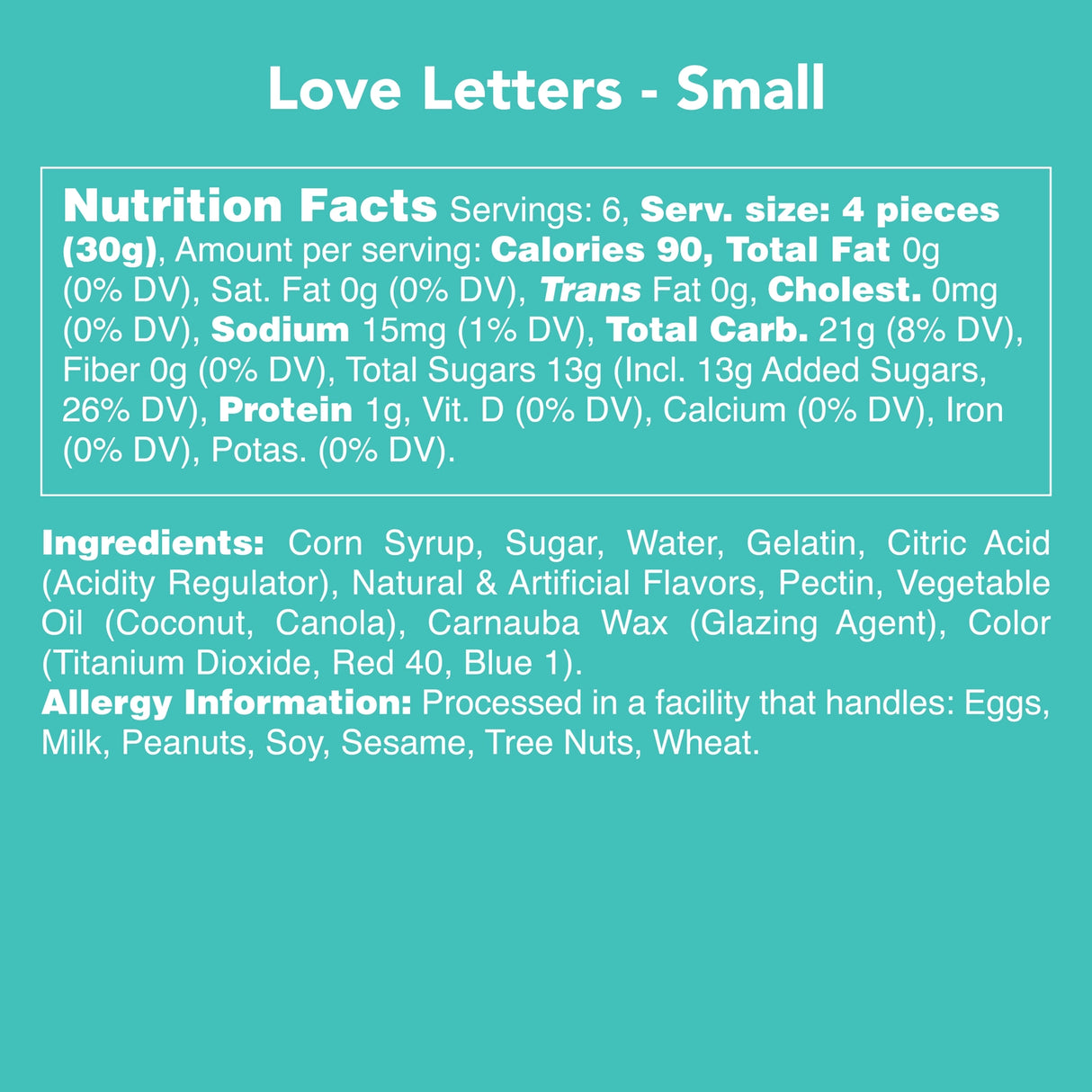 Love Letters Gummies | Candy Club