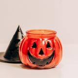 Jack-O-Lantern Pumpkin Pie Candle