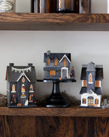 Lighted Witch Cottage Halloween Village House