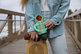 The Hoodie Seafoam Insulated Can Cooler | Puffin Drinkwear