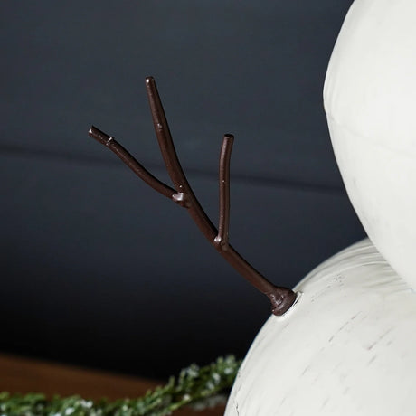 Frosty Tin Snowman Figurine