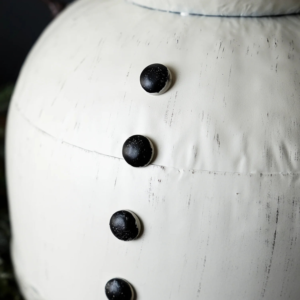 Frosty Tin Snowman Figurine