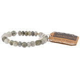 Stone Stack Bracelet Labradorite | Stone of Magic