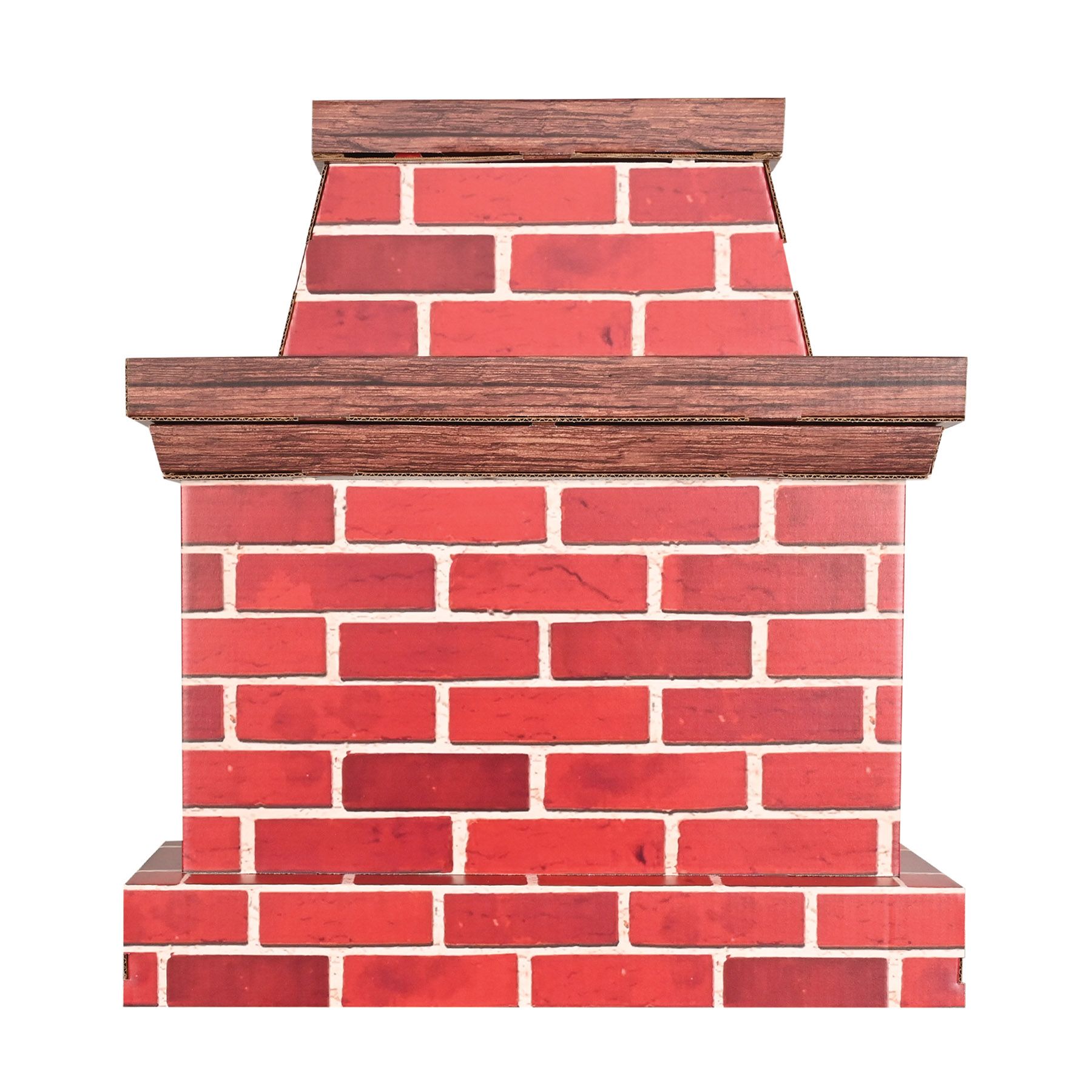 Beistle Cardboard Fireplace