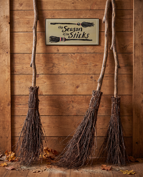 The Season of the Sticks Metal Wall Sign