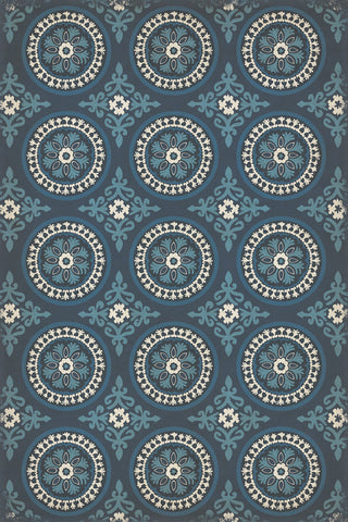20'' x 30'' Vinyl Floorcloth (Pattern 43 - Zen)
