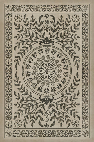 20'' x 30'' Vinyl Floorcloth (Pattern 40 - Drummond Castle)