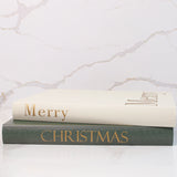 Merry Christmas Storage Book Boxes | Set of 2