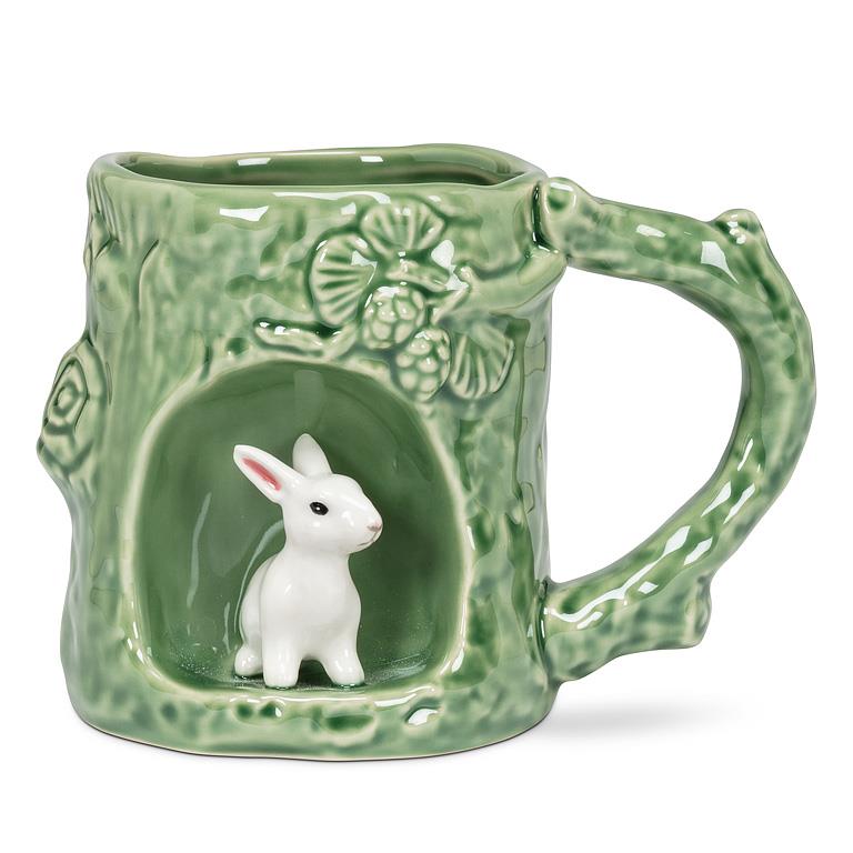 Woodland Bunny 3D Alcove Coffee Mug