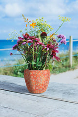 Strawberry Cement Planter