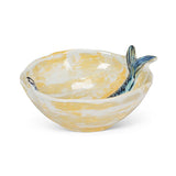 Round Slim Ceramic Fish Bowl