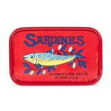 Vintage Inspired Sardine Tin Ceramic Plate