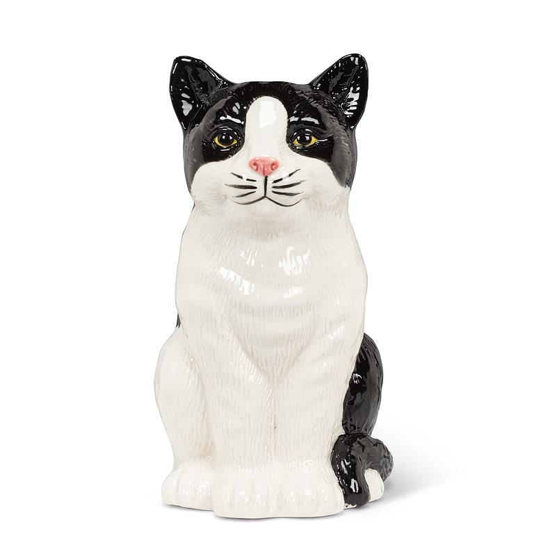 Cat Shaped Ceramic Bud Vase