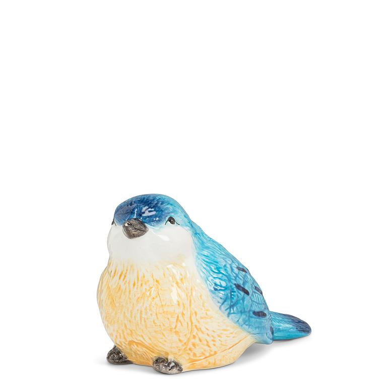 Bluebird Mini Ceramic Bud Vase