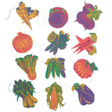 Hand-Sewn Vegetables Paper Garland | East End Press